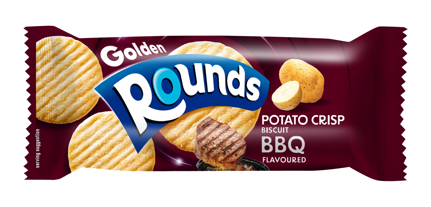 Golden Rounds - BBQ Potato Crisp Biscuit 80g