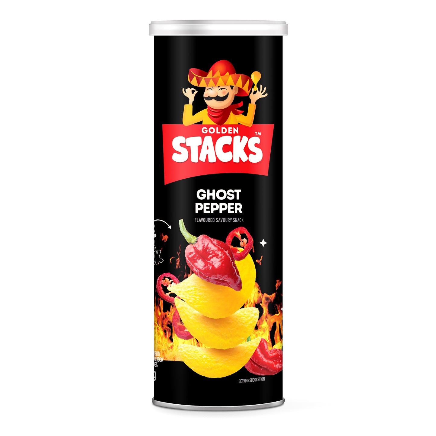Golden Stacks - Ghost Pepper 95g