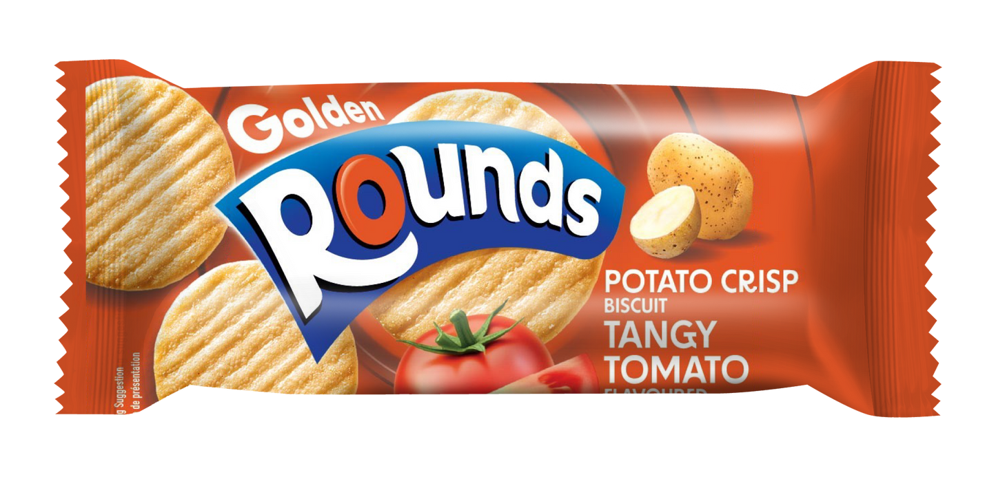 Golden Rounds - Tangy Tomato Potato Crisp Biscuit 80g