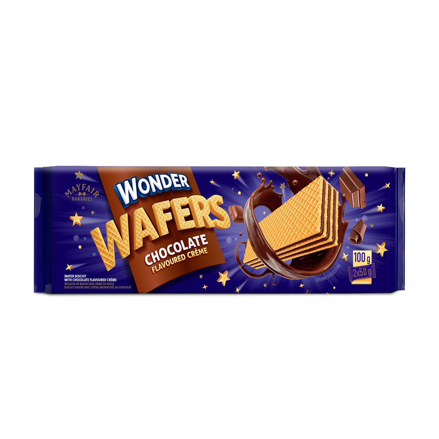 Wonder Wafers - Chocolate 100g