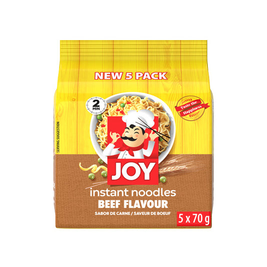 JOY Instant Noodles - Beef 5x70g