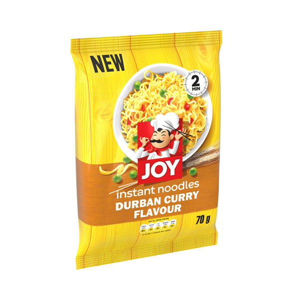 JOY Instant Noodles - Durban Curry 5x70g