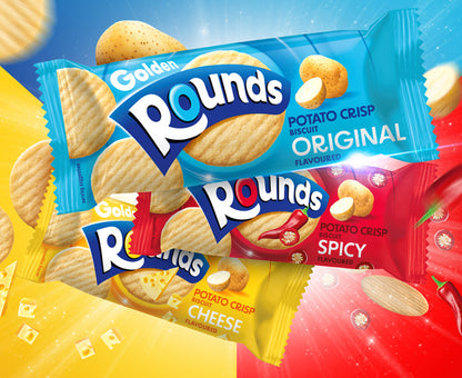 Golden Rounds - Spicy 80g