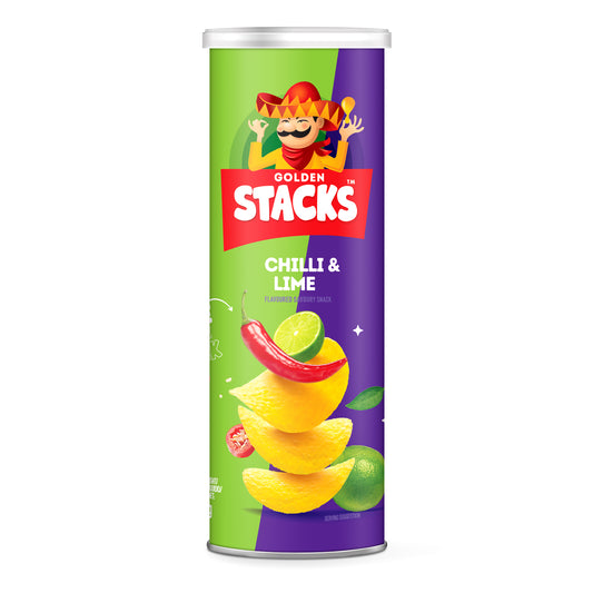 Golden Stacks - Chilli & Lime 95g