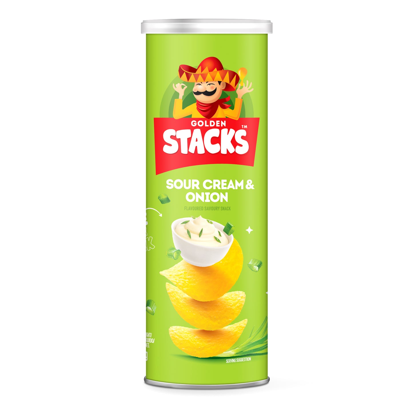 Golden Stacks - Sour Cream & Onion 95g