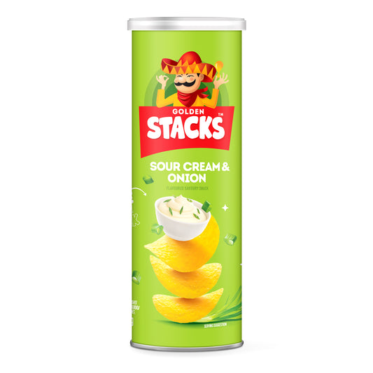 Golden Stacks - Sour Cream & Onion 95g