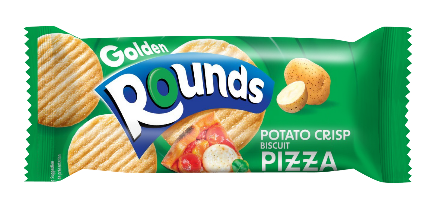 Golden Rounds - Pizza Potato Crisp Biscuit 80g