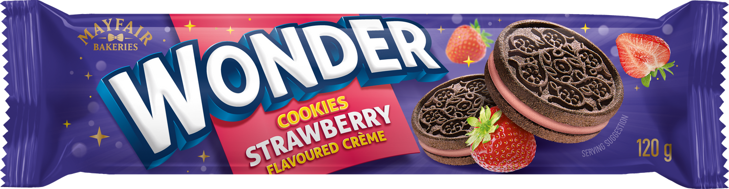 Wonder Cookies - Strawberry 120g