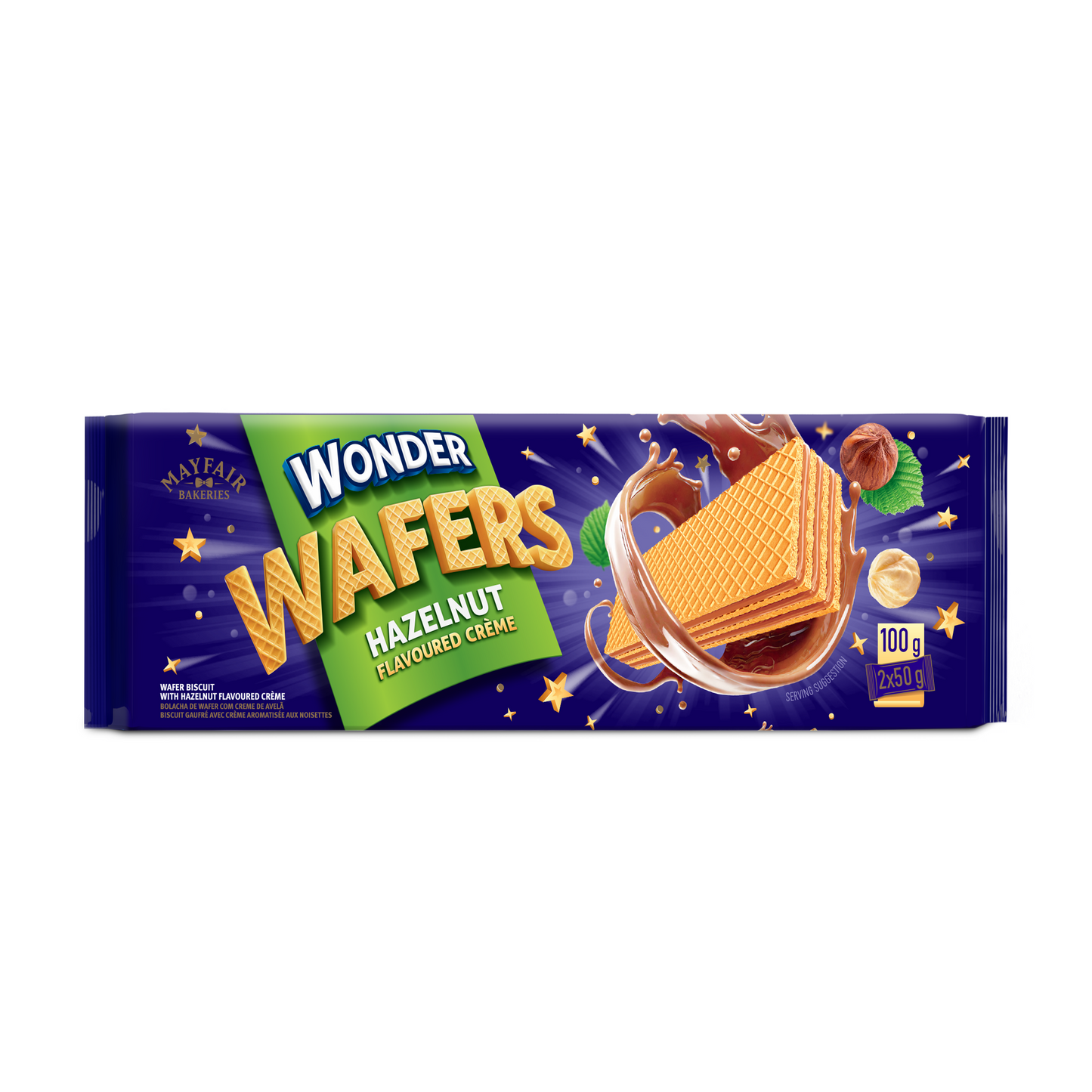 Wonder Wafers - Hazelnut 100g