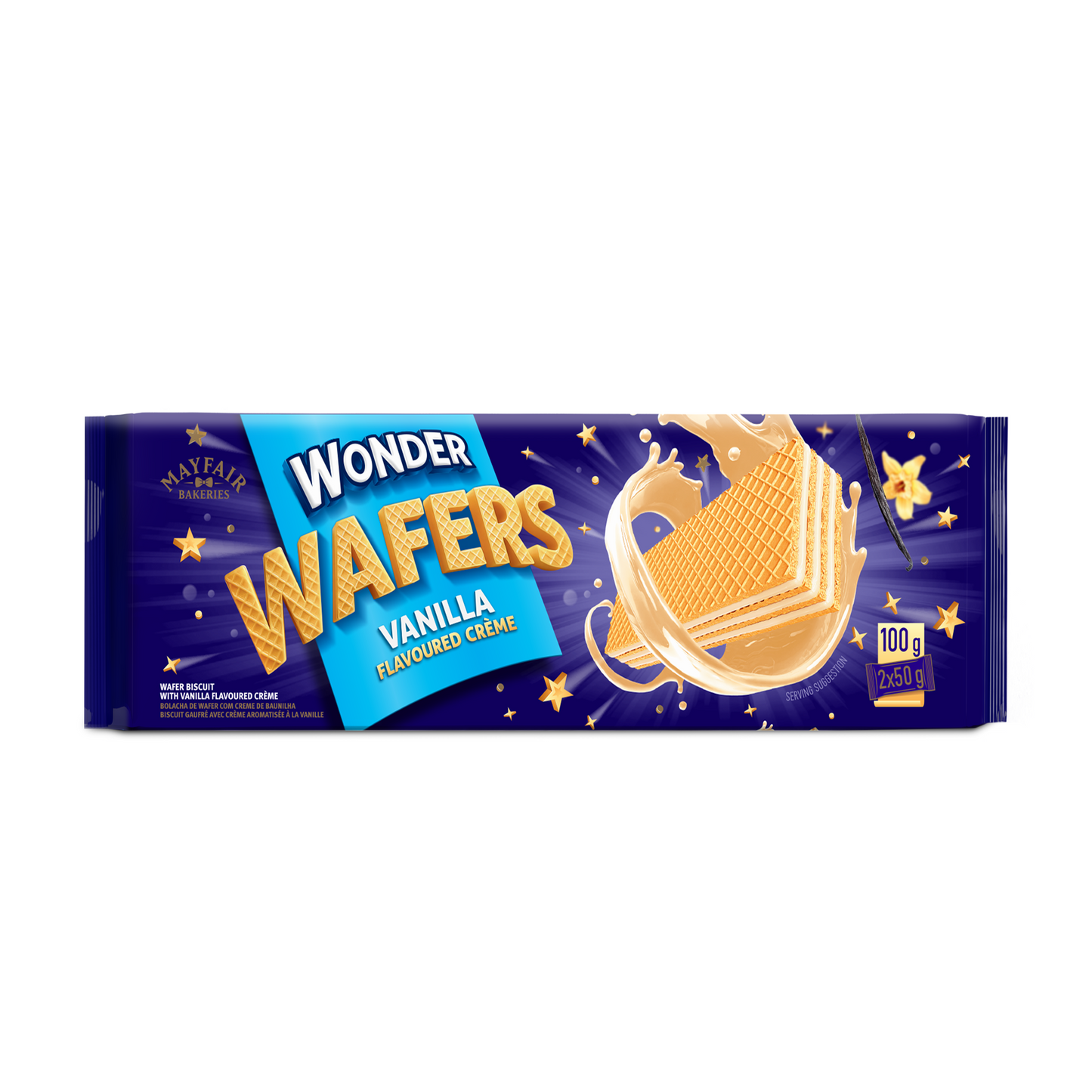 Wonder Wafers - Vanilla 100g